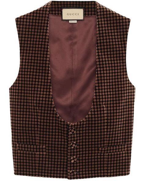 gucci waist coat|Gucci coats men's.